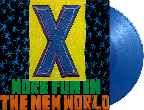 X - More Fun In The New World (Limited, 180 Gram, Translucent Blue Vinyl, Holland, Music on Vinyl)