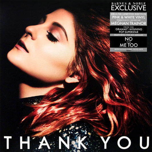 Trainor, Meghan - Thank You (Barnes & Noble Exclusive, 2 x Vinyl, Deluxe Edition, Limited Edition, White Marbled Vinyl & Pink Marbled Vinyl) (Pre-Loved)
