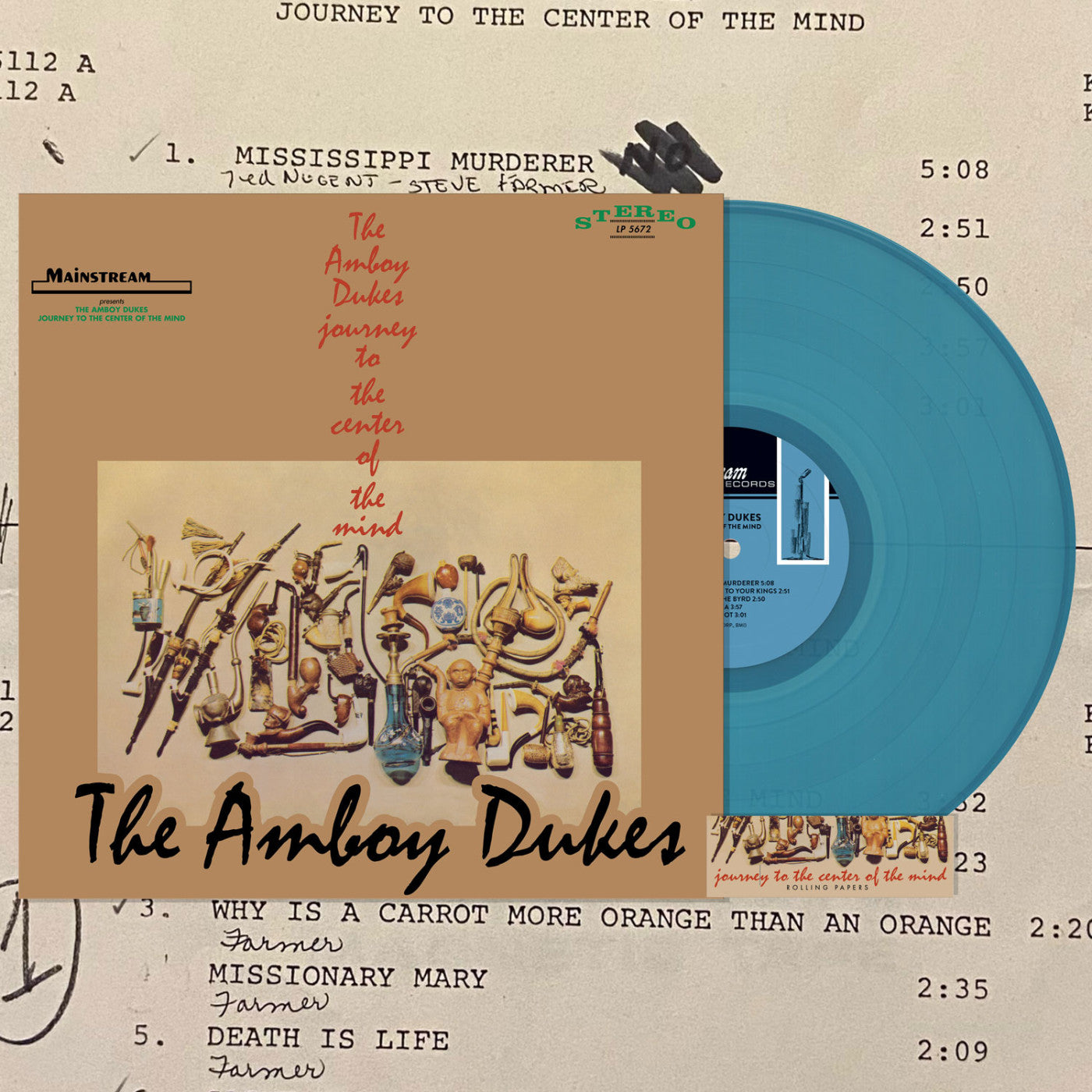 Amboy Dukes - Journey To The Center Of The Mind (Seaglass Blue Vinyl) (RSD 2024)