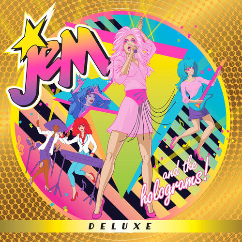 Jem And The Holograms - Jem And The Holograms (Deluxe Edition, Yellow Vinyl, Bonus Tracks, Gatefold)