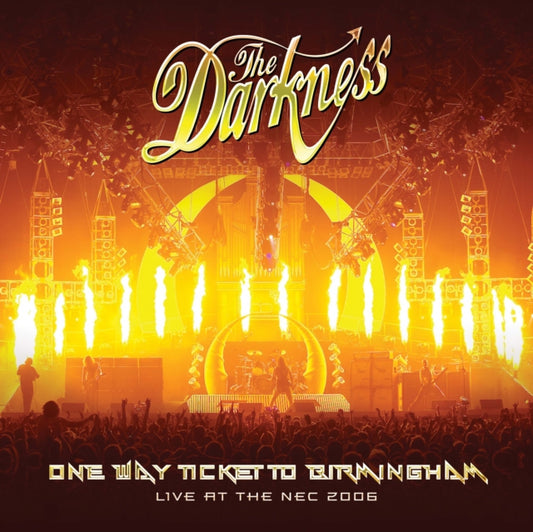 Darkness, The - One Way Ticket To Birmingham (Live At The NEC) (Remixed, Red, Yellow Marbled Vinyl) (RSD 2026)