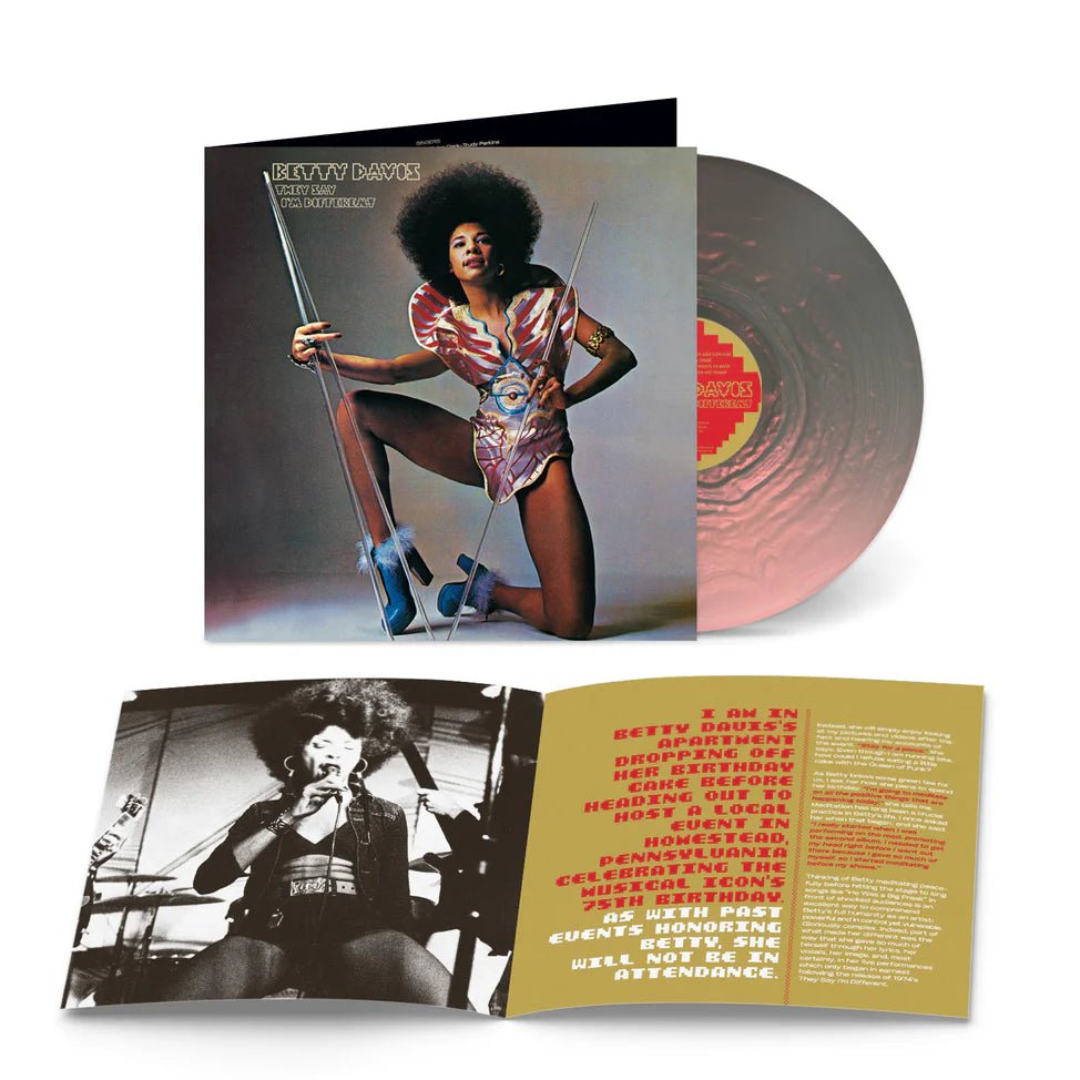 Davis, Betty - They Say I'm Different (Pearl Flip/Horizon Vinyl, Booklet) - 826853027144 - Vinyl LP's - Yellow Racket Records