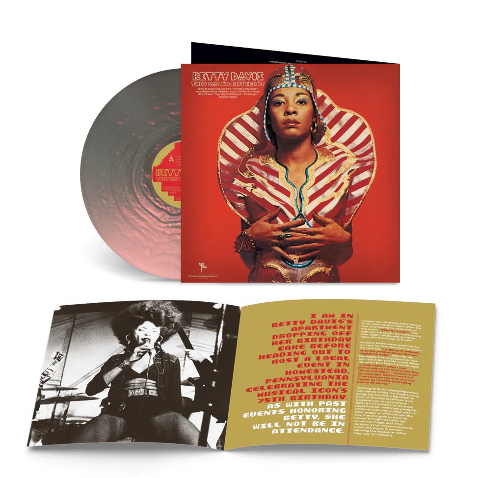 Davis, Betty - They Say I'm Different (Pearl Flip/Horizon Vinyl, Booklet) - 826853027144 - Vinyl LP's - Yellow Racket Records