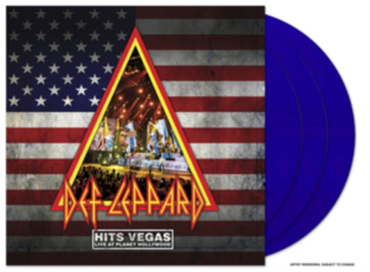 Def Leppard - Hits Vegas - Live At Planet Hollywood (Translucent Blue Vinyl)
