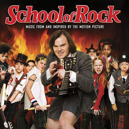 School of Rock (Music From and Inspired by Motion Picture) - School of Rock (Music From and Inspired by Motion Picture) (Orange Vinyl, 140 Gram, Brick & Mortar Exclusive, Etched Vinyl)