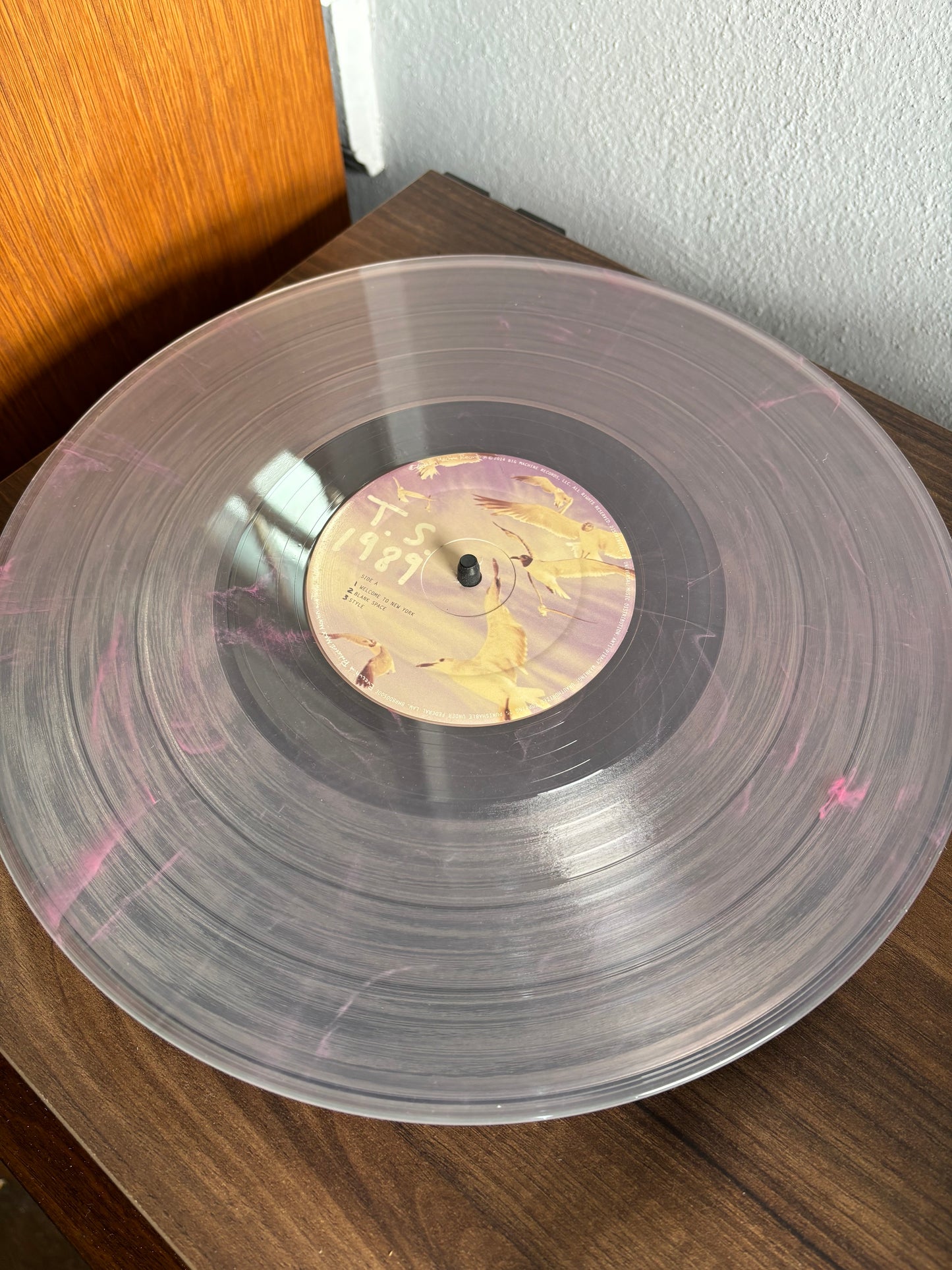 Swift, Taylor - 1989 (RSD 2018, Crystal Clear & Pink Transparent Vinyl) (Pre-Loved)