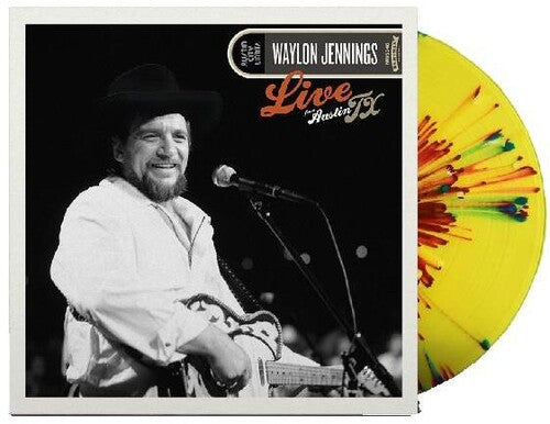 Jennings, Waylon - Live from Austin TX (Red & Yellow Splatter Vinyl)