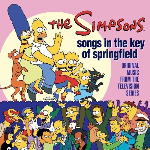 Simpsons, The - Songs In The Key Of Springfield (Original Music Television Series) (Yellow, Pink Vinyl)