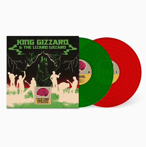 King Gizzard & the Lizard Wizard - I'm in Your Mind Fuzz Live (Indie Exclusive, Clear, Red, Green Vinyl)