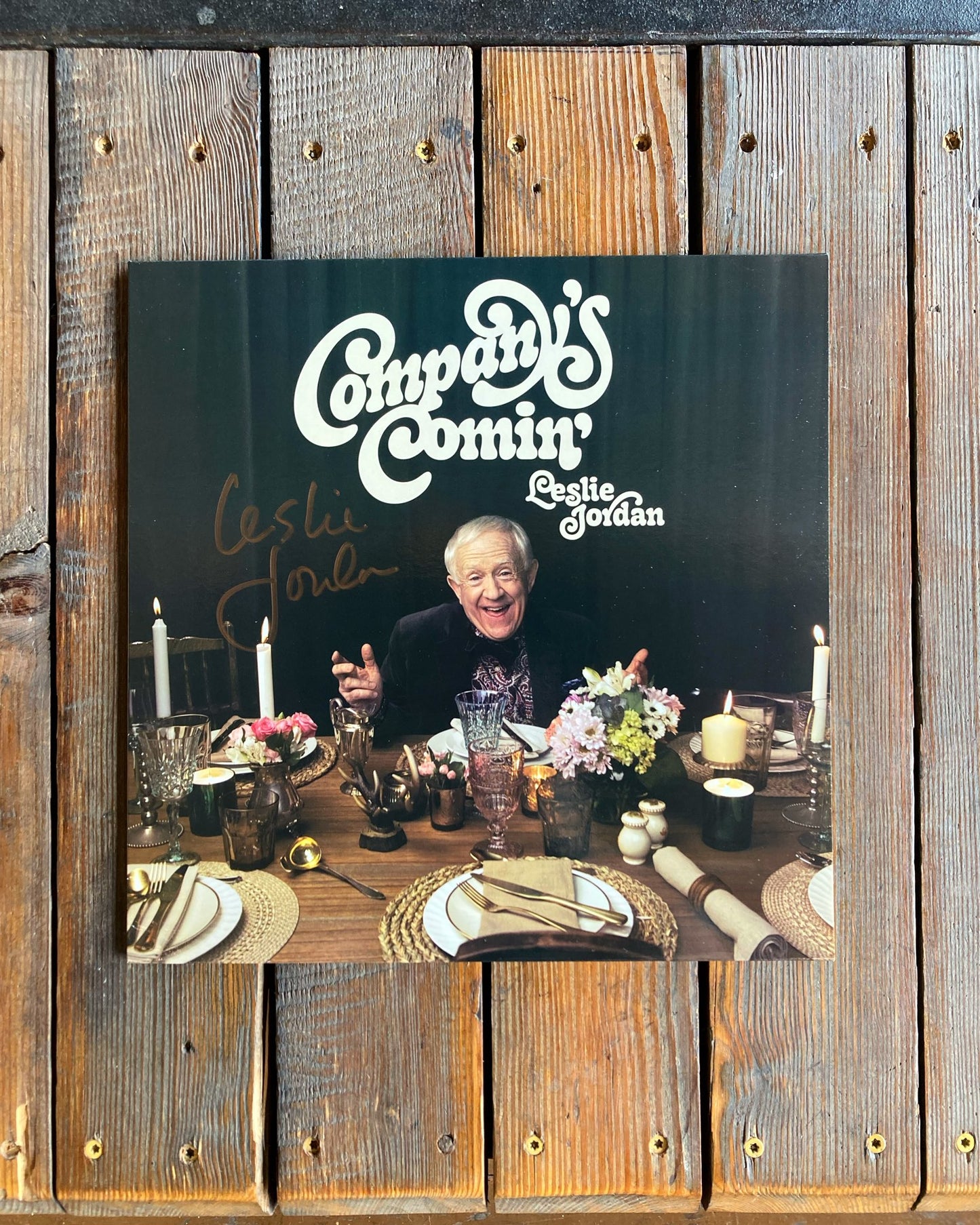 Jordan, Leslie - Company's Comin' (SIGNED)