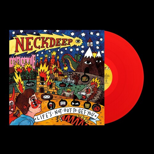 Neck Deep - Life's Not Out to Get You (Blood Red Vinyl)
