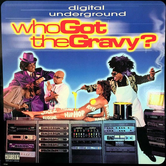 Digital Underground - Who Got The Gravy? (2 x Vinyl) (Pre - Loved) - VG - Digital Underground - Who Got The Gravy? - Vinyl LP's - Yellow Racket Records