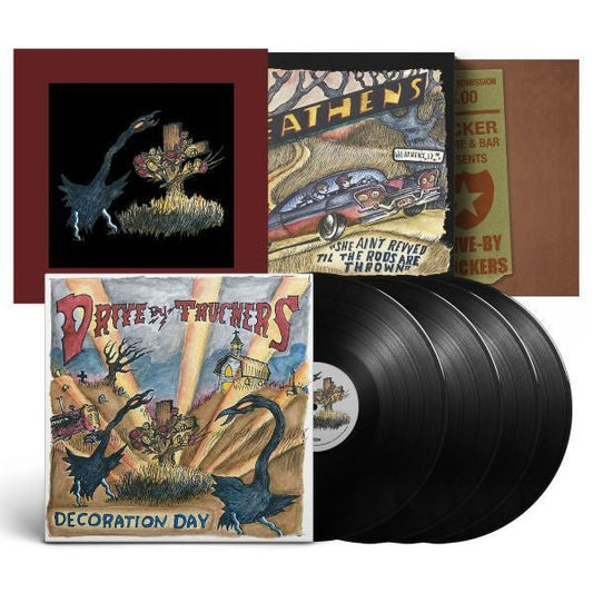 Drive - By Truckers - The Definitive Decoration Day (Indie Exclusive, Olive Vinyl, With Book, Sticker) - 607396593613 - Vinyl LP's - Yellow Racket Records