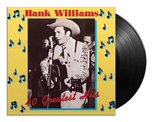 Williams, Hank - 40 Greatest Hits (Reissue, Gatefold Sleeve) (Pre-Loved)