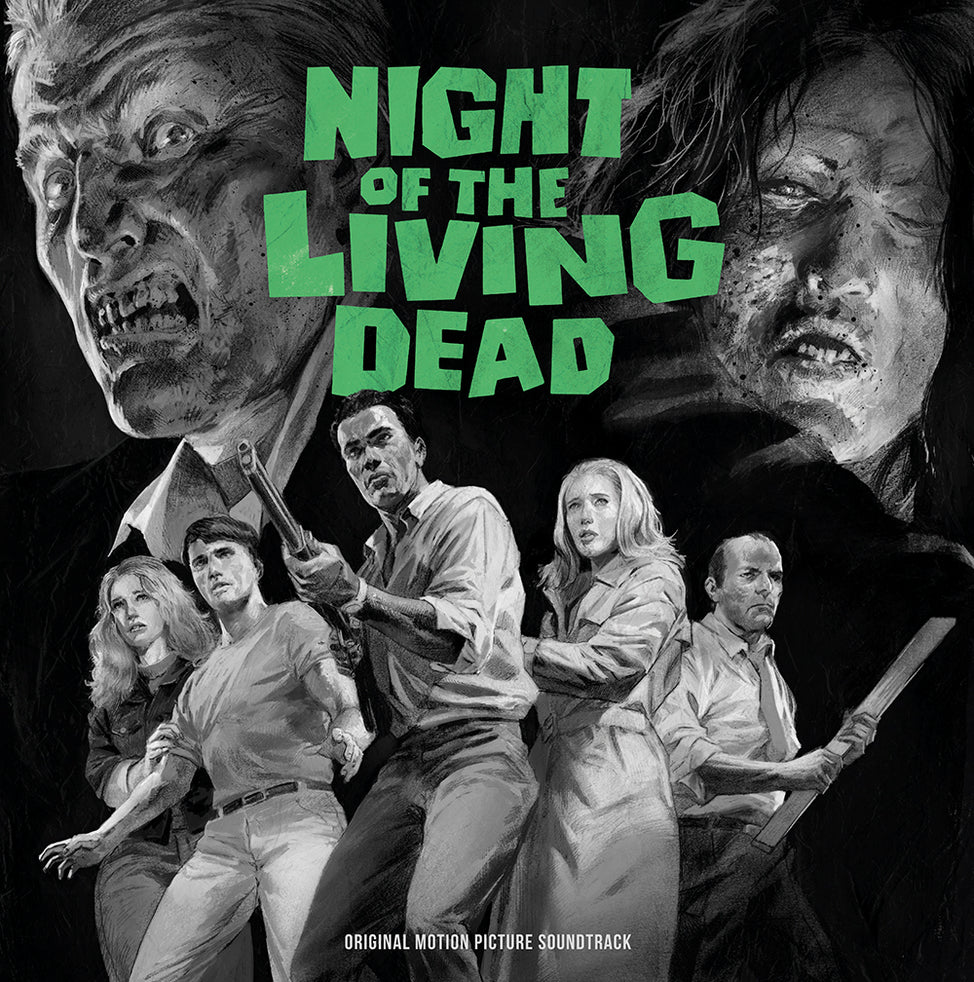 Various - Night of the Living Dead (Original Soundtrack) (LITA Exclusive Variant, 2LP, Green Swirl Vinyl)