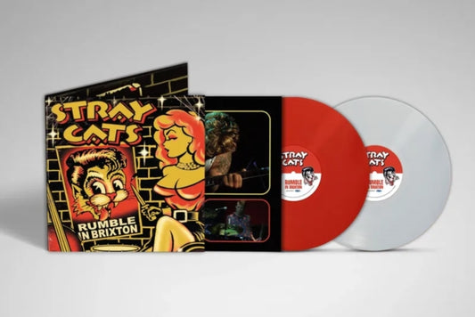 Stray Cats - Rumble In Brixton (Live) (2LP, Red, White Vinyl, w/ Poster) (RSD 2026)