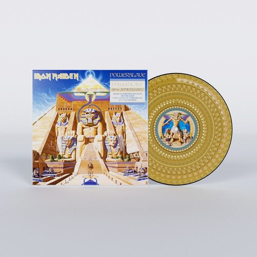 Iron Maiden - Powerslave (Limited Edition, Gold Vinyl, Anniversary Edition, Remastered)