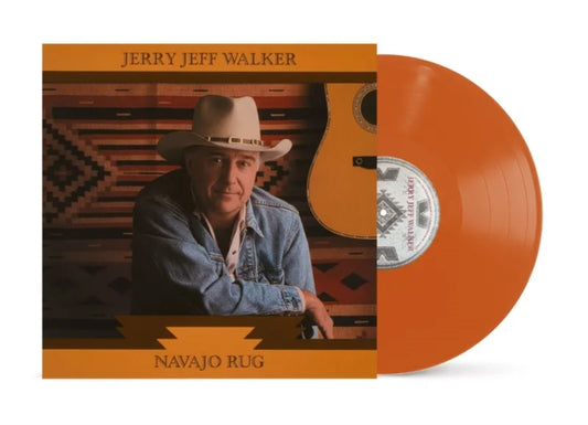 Walker, Jerry Jeff - Navajo Rug (180 Gram, Deep Orange Vinyl) (RSD 2026)