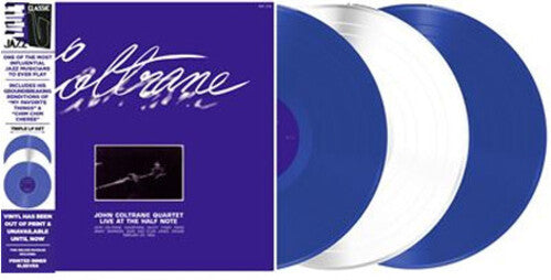 Coltrane, John - Live at the Half Note (Blue, White Vinyl, Deluxe Edition, Limited Edition)