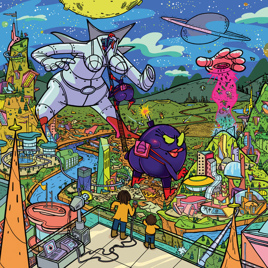 Flying Lotus - Big Mama (Indie Exclusive, Sky Blue Marble, EP)