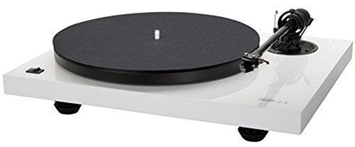 Music Hall MMF-2.3WH Turntable in High Gloss White