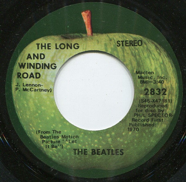 Beatles, The - The Long And Winding Road (Single, Stereo) (Pre-Loved)