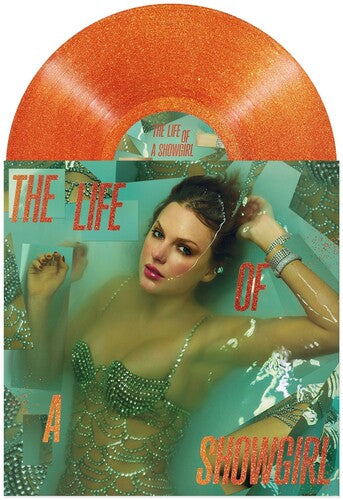 PRE-ORDER - Swift, Taylor - The Life of a Showgirl: Sweat and Vanilla Perfume Portofino Orange Glitter Vinyl (10/3)