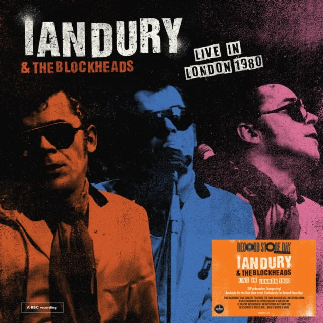 Dury, Ian & The Blockheads - Live In London 1980 (2LP, Orange Vinyl) (RSD 2026)