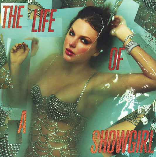 Swift, Taylor - The Life of a Showgirl (Sweat and Vanilla Perfume Portofino Orange Glitter Vinyl) (Pre-Loved)