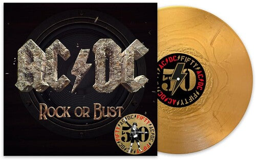 AC/DC - Rock Or Bust (50th Anniversary, Limited Edition, Gold Vinyl)