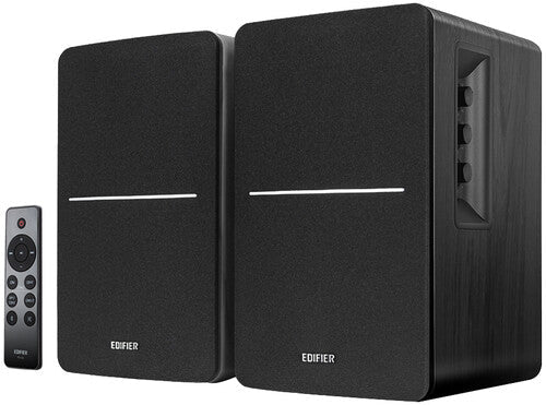 Edifier - R1280DB Bluetooth Wireless 2.0 Book Shelf Speakers 42 Watts (Piano Black) - 875674003059 - Turntable Equipment - Yellow Racket Records