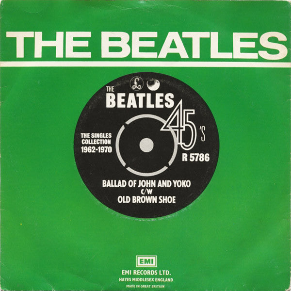 Beatles, The - Ballad Of John And Yoko c/w Old Brown Shoe (UK Pressing) (Single, Reissue, Stereo) (Pre-Loved)