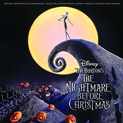 Elfman, Danny - Nightmare Before Christmas (O.S.T.) (Limited 'Glow In The Dark' Vinyl, UK Import) - 050087591878 - Vinyl LP's - Yellow Racket Records