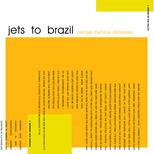 Jets To Brazil - Orange Rhyming Dictionary (180 Gram)