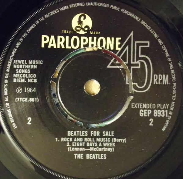 Beatles, The - Beatles For Sale (UK Pressing) (Mono, Reissue) (Pre-Loved)