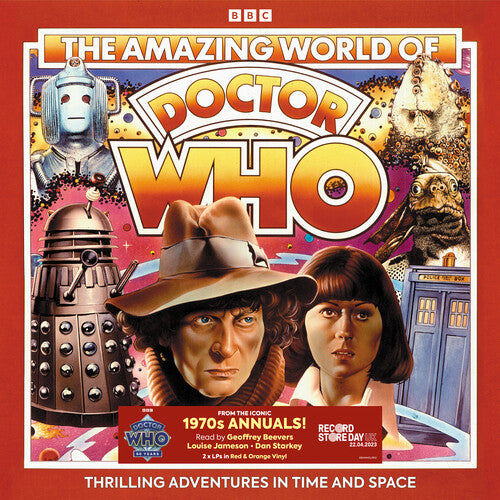 Doctor Who - Amazing World Of Doctor Who (2LP, Orange Vinyl, Limited, RSD 2023)