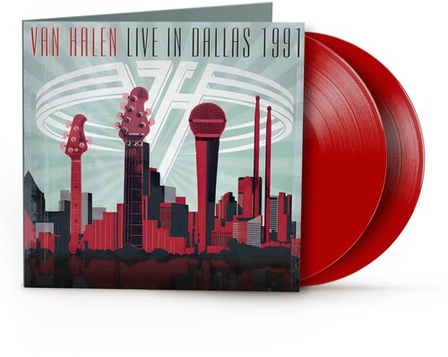 Van Halen - Live In Dallas 1991 (2LP, Etched, Red Vinyl) (RSD Black Friday 2024)