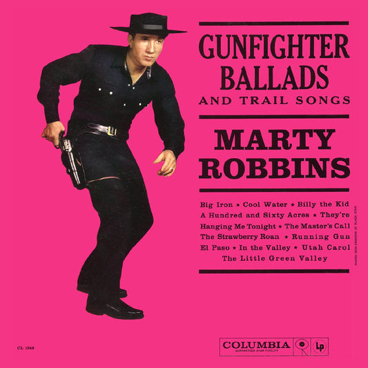 Robbins, Marty - Sings Gunfighter Ballads and Trail Songs (Clear with Black "Gunsmoke" Swirl Vinyl)