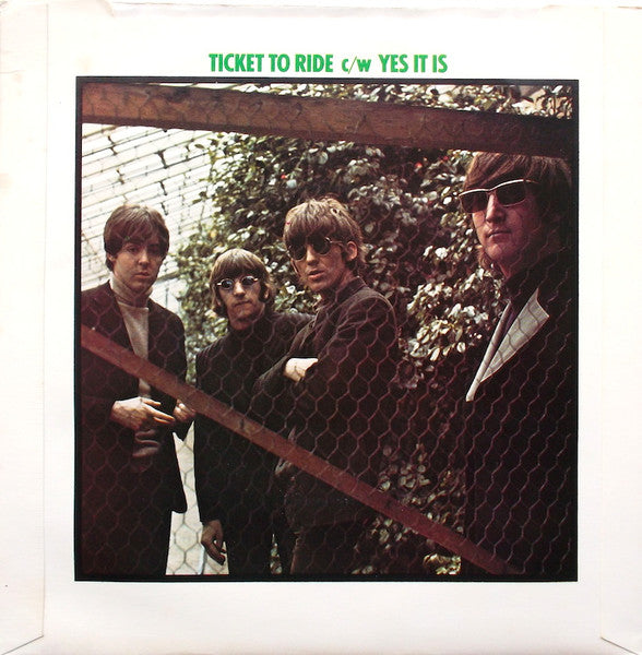 Beatles, The - Ticket To Ride c/w Yes It Is (U.K. Pressing) (Single, Reissue, Mono) (Pre-Loved)