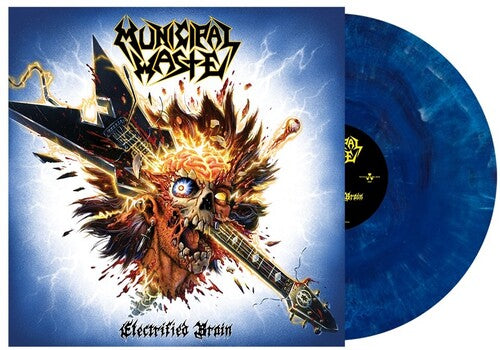 Municipal Waste - Electrified Brain (Blue Marble Vinyl)