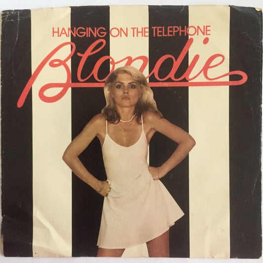 Blondie - Hanging On The Telephone (7", Single, Stereo, Mono, Promo Copy) (Pre-Loved)