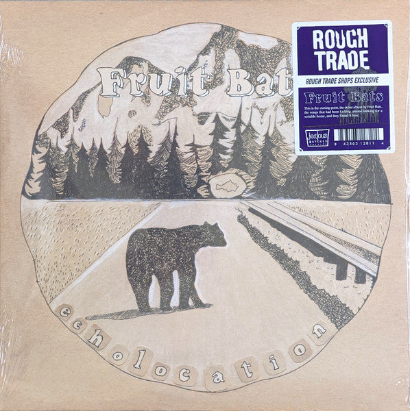 Fruits Bats - Echolocation (Rough Trade Shops Exclusive, Limited Edition, Reissue, Stereo, Clear Amber Vinyl) (Pre-Loved)