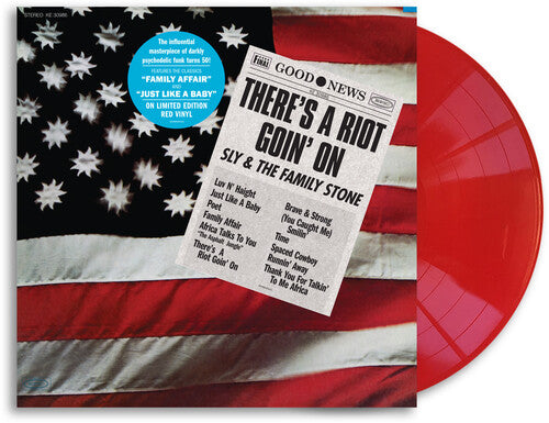 Sly & the Family Stone - There's A Riot Goin' On (Gatefold, Red Vinyl, 150 Gram, Anniversary Edition)