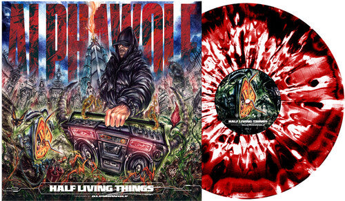 Alpha Wolf - Half Living Things (Red Black & White Corona)