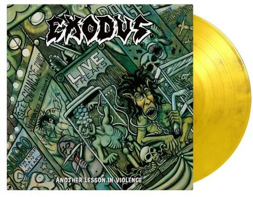 Exodus - Another Lesson In Violence (Limited Edition, 180 Gram, Yellow & Black Vinyl)