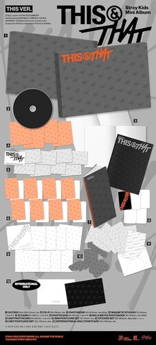 Stray Kids - THIS & THAT (THIS Version) (Limited Edition, Stickers, Photo Book, Postcard) (CD)
