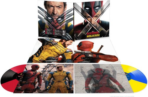 Various - Deadpool & Wolverine (Original Motion Picture Soundtrack) (Red/Black, Blue/Yellow Vinyl, 2LP)