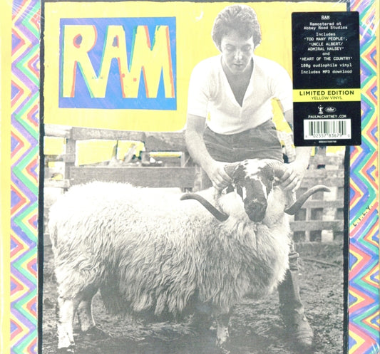 McCartney, Paul & Linda - Ram (180 Gram, Fluorescent Yellow Vinyl)