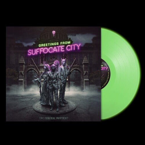 Funeral Portrait - Greetings From Suffocate City (Neon Green Vinyl) (FLAWED) - NF 846070073915 - Vinyl LP's - Yellow Racket Records