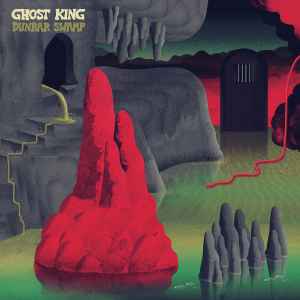 Ghost King - Dunbar Swamp (Stereo, Red Splatter 'Bloodshot' Vinyl) (Pre - Loved) - NM - Ghost King - Dunbar Swamp (Red Splatter 'Bloodshot') - Vinyl LP's - Yellow Racket Records